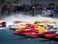 Brimob Polda Sumut Kawal Ketat Aquabike World Championship 2025 di Toba