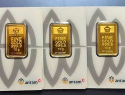 Menutup Akhir Pekan Harga Emas Antam 25 Oktober 2025 di Butik Antam Turun