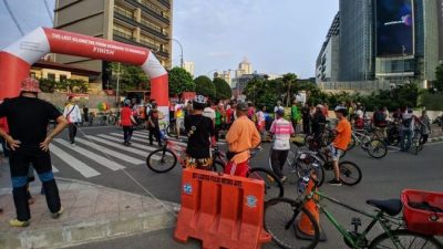 Warga Olahraga di CFD